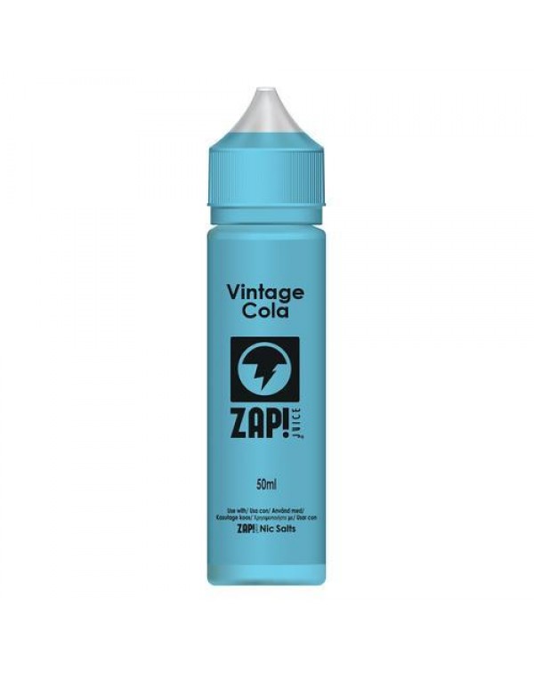 VINTAGE COLA E LIQUID BY ZAP! JUICE 50ML 70VG