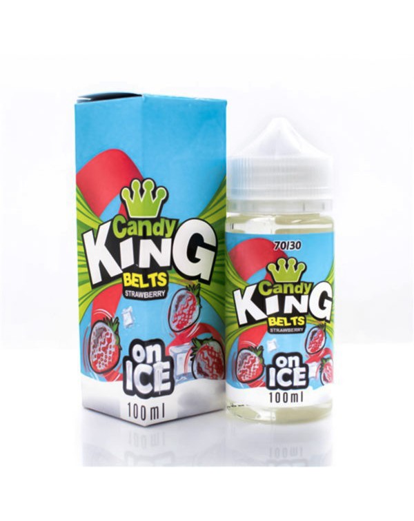 STRAWBERRY BELTS ON ICE E LIQUID BY CANDY KING 100...