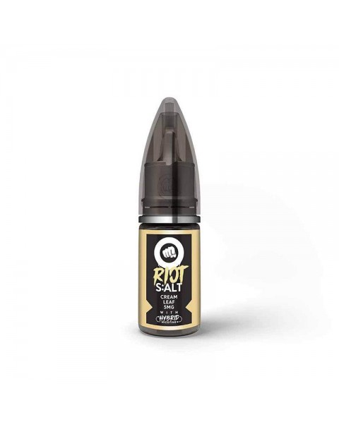 CREAM LEAF HYBRID NICOTINE SALT E-LIQUID BY RIOT S:ALT