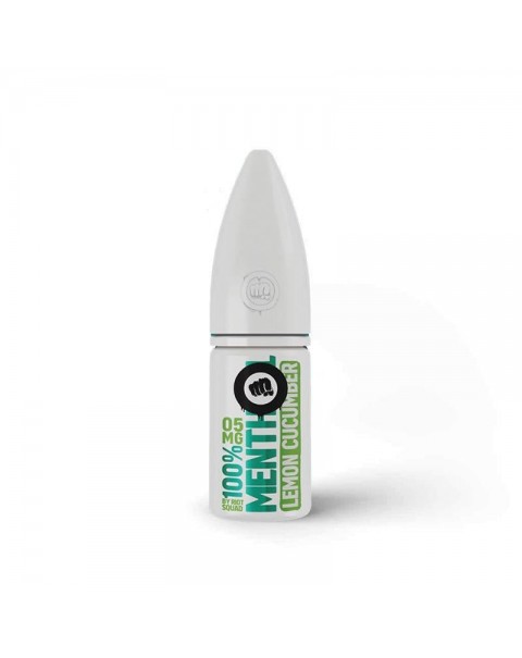 LEMON CUCUMBER NICOTINE SALT E-LIQUID BY RIOT SQUAD 100% MENTHOL