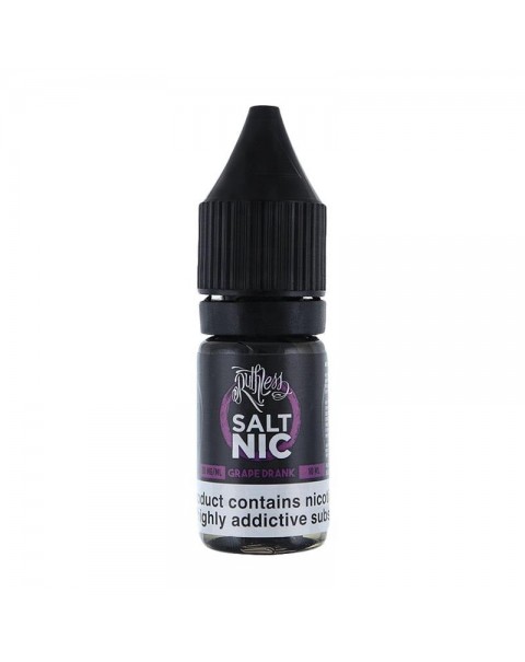 GRAPE DRANK NICOTINE SALT E-LIQUID BY RUTHLESS SALT NIC