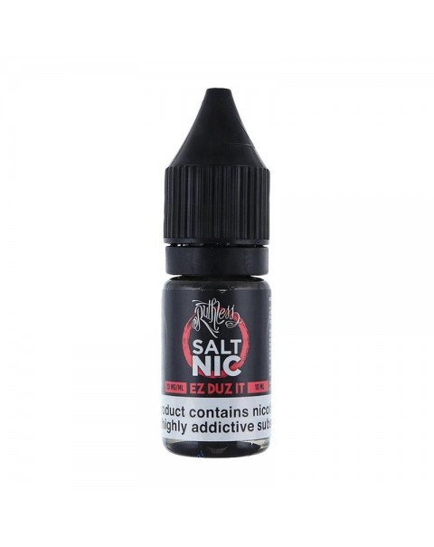 EZ DUZ IT NICOTINE SALT E-LIQUID BY RUTHLESS SALT NIC