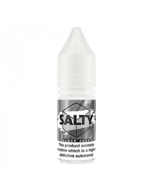 BLACKJACK NICOTINE SALT E-LIQUID BY SALTYV
