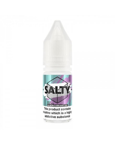 BLACKCURRANT ICE NICOTINE SALT E-LIQUID BY SALTYV