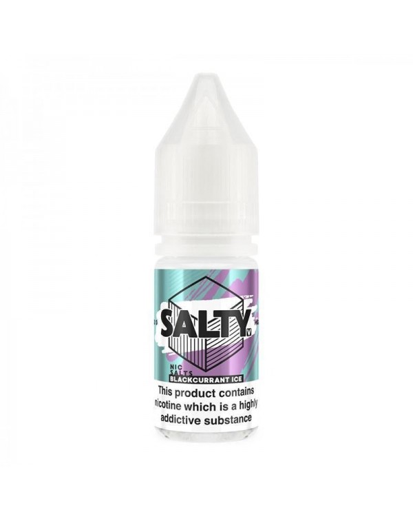BLACKCURRANT ICE NICOTINE SALT E-LIQUID BY SALTYV