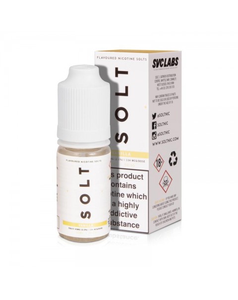 VANILLA NICOTINE SALT E-LIQUID BY SOLT