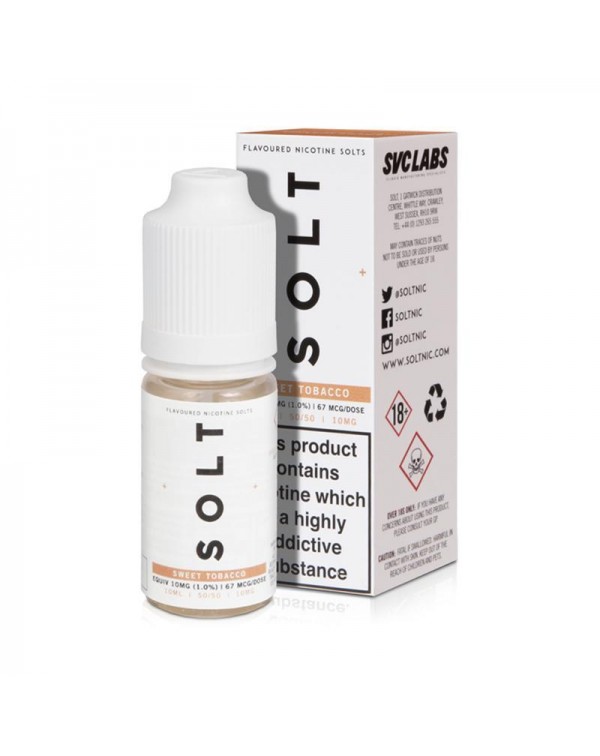 SWEET TOBACCO NICOTINE SALT E-LIQUID BY SOLT