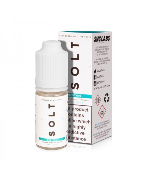 MENTHOL NICOTINE SALT E-LIQUID BY SOLT