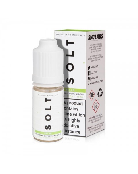 MELON NICOTINE SALT E-LIQUID BY SOLT