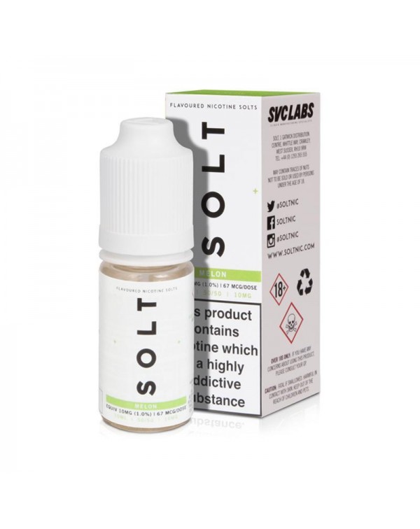 MELON NICOTINE SALT E-LIQUID BY SOLT