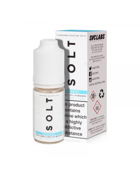 SPEARMINT NICOTINE SALT E-LIQUID BY SOLT