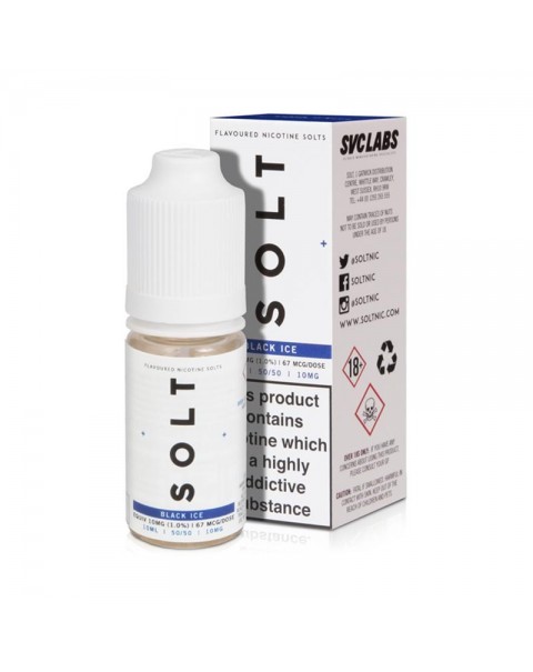 BLACK ICE NICOTINE SALT E-LIQUID BY SOLT