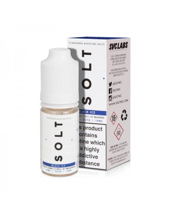 BLACK ICE NICOTINE SALT E-LIQUID BY SOLT