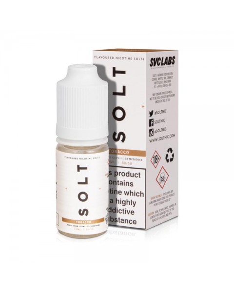 TOBACCO NICOTINE SALT E-LIQUID BY SOLT