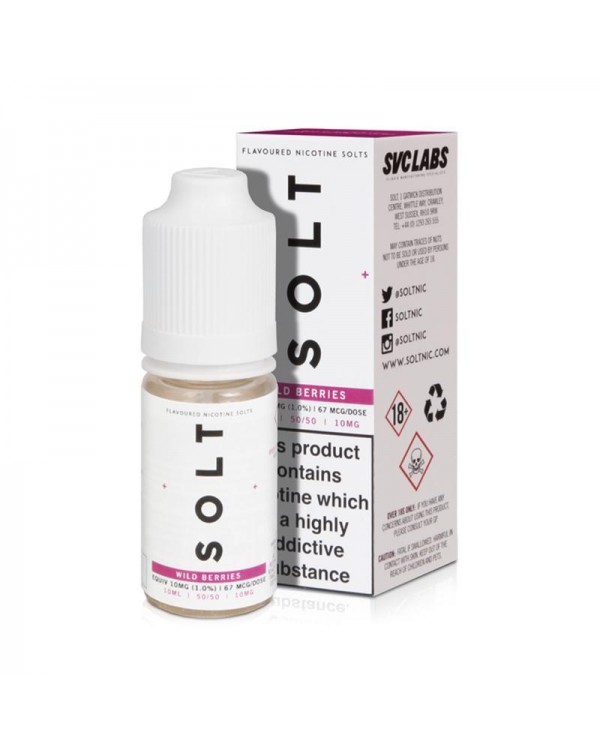 WILD BERRIES NICOTINE SALT E-LIQUID BY SOLT