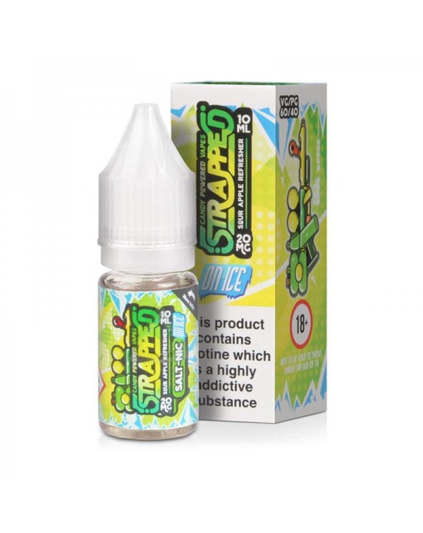 SOUR APPLE REFRESHER ON ICE NICOTINE SALT E-LIQUID...