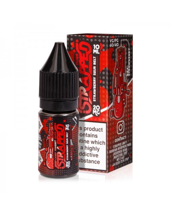 STRAWBERRY SOUR BELT NICOTINE SALT E-LIQUID BY STR...