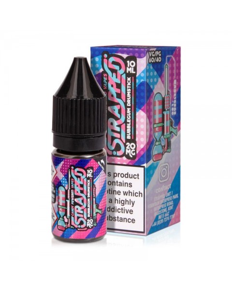 BUBBLEGUM DRUMSTICK NICOTINE SALT E-LIQUID BY STRAPPED