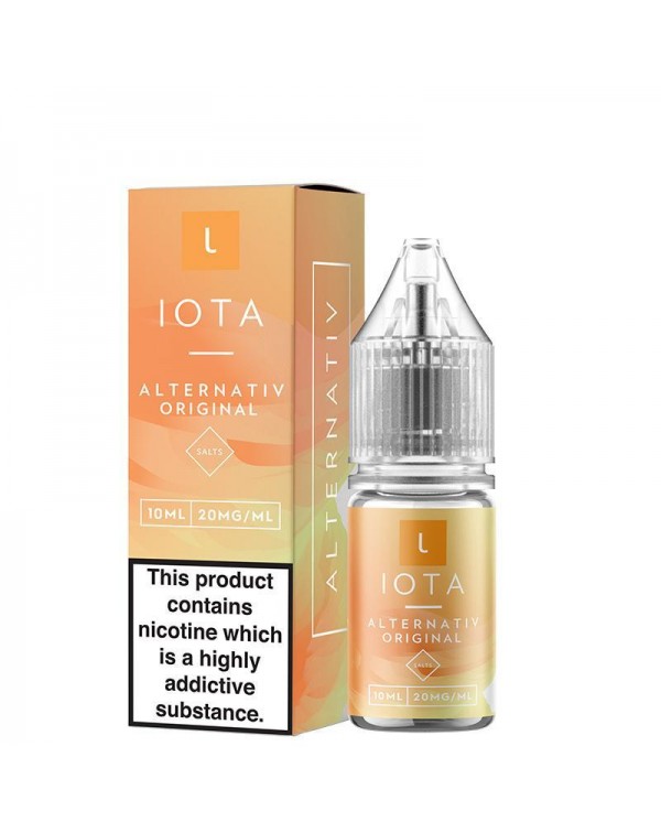 IOTA NICOTINE SALT E-LIQUID BY ALTERNATIV