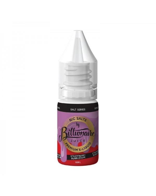 STRAWBERRY BUBBLEGUM NICOTINE SALT E-LIQUID BY BIL...