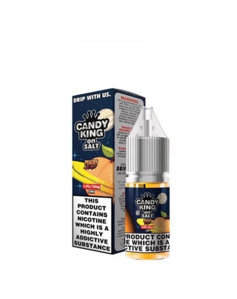 PEACHY RINGS NICOTINE SALT E-LIQUID BY CANDY KING ON SALT