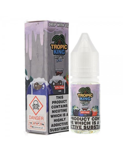 BERRY BREEZE ICED NICOTINE SALT E-LIQUID BY TROPIC KING ON SALT