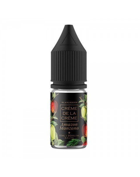 AMAZON MANZANA NICOTINE SALT E-LIQUID BY CREME DE LA CREME