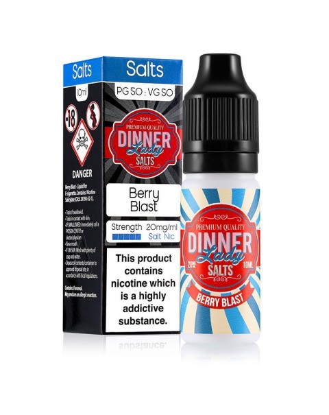 BERRY BLAST NICOTINE SALT E-LIQUID BY DINNER LADY SALTS