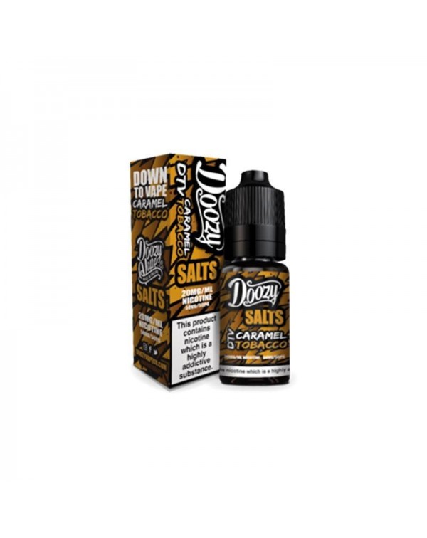 CARAMEL TOBACCO NICOTINE SALT E-LIQUID BY DOOZY SA...