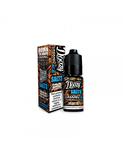 CARAMEL TOBACCO ICE NICOTINE SALT NICOTINE SALT E-LIQUID BY DOOZY SALTS