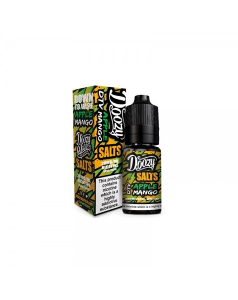 APPLE & MANGO NICOTINE SALT E-LIQUID BY DOOZY SALTS