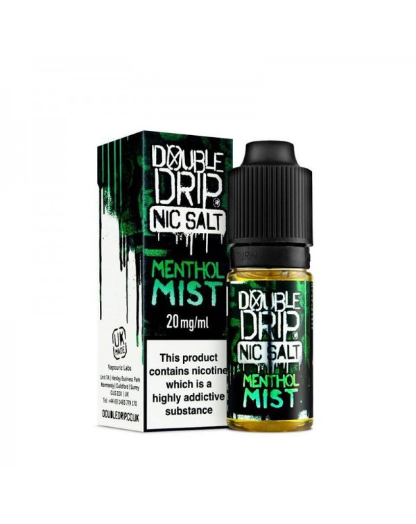 MENTHOL MIST NIC SALT E-LIQUID BY DOUBLE DRIP