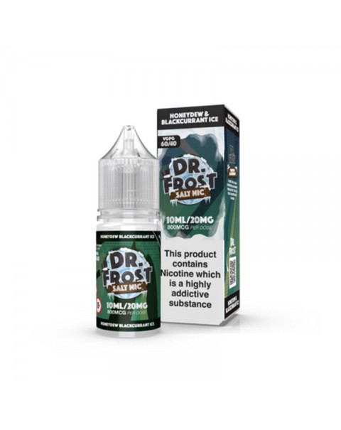 HONEYDEW BLACKCURRANT ICE NICOTINE SALT E-LIQUID BY DR FROST