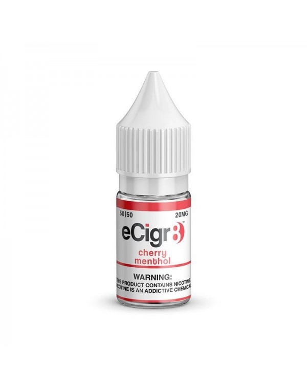 CHERRY MENTHOL NICOTINE SALT E-LIQUID BY ECIGR8 Ni...