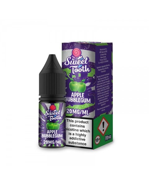 APPLE BUBBLEGUM NICOTINE SALT E-LIQUID BY SWEET TOOTH