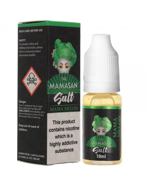 MAMA MELON NICOTINE SALT E-LIQUID BY THE MAMASAN SALT