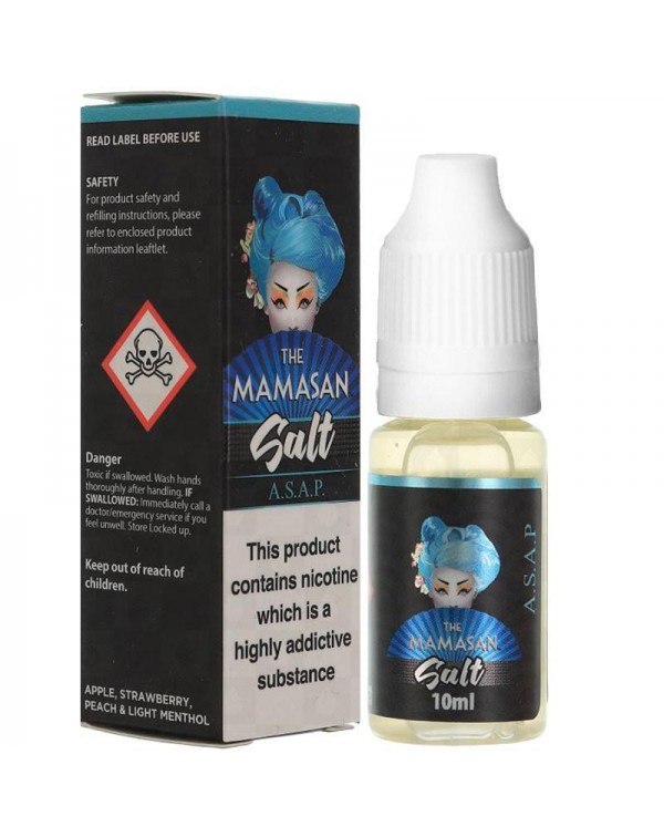 ASAP NICOTINE SALT E-LIQUID BY THE MAMASAN SALT