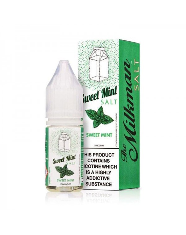 SWEET MINT NICOTINE SALT E-LIQUID BY THE MILKMAN S...