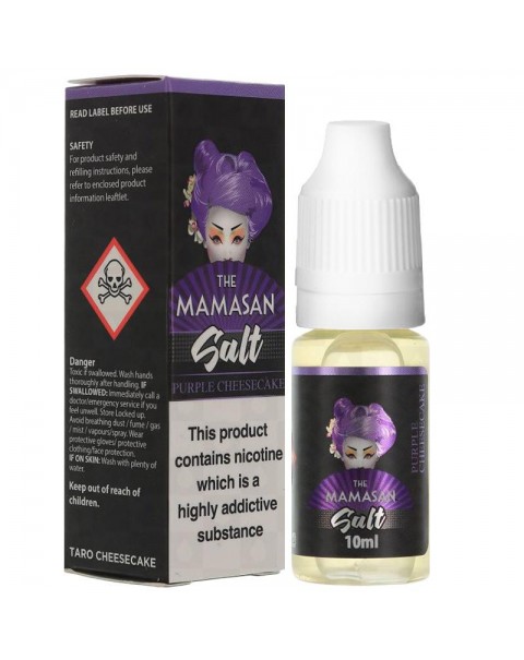 PURPLE CHEESECAKE NICOTINE SALT E-LIQUID BY THE MAMASAN SALT