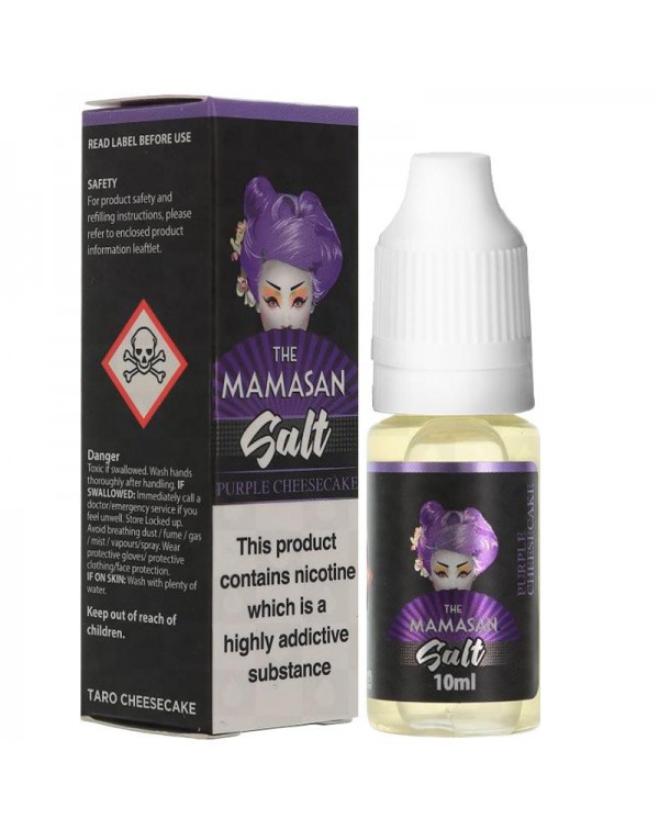 PURPLE CHEESECAKE NICOTINE SALT E-LIQUID BY THE MA...