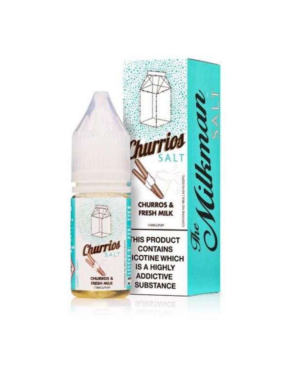 CHURRIOS NICOTINE SALT E-LIQUID BY THE MILKMAN SAL...