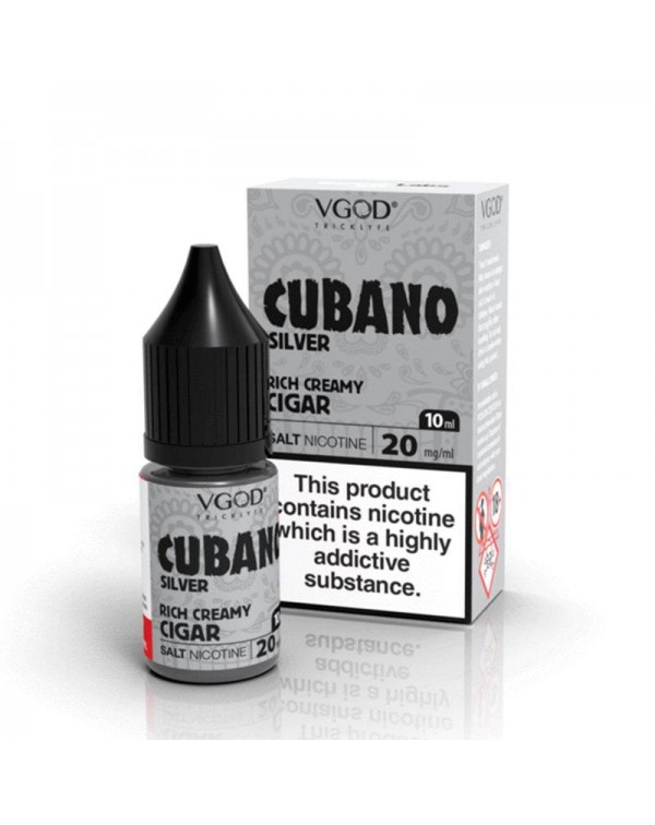 CUBANO SILVER NICOTINE SALT E-LIQUID BY VGOD