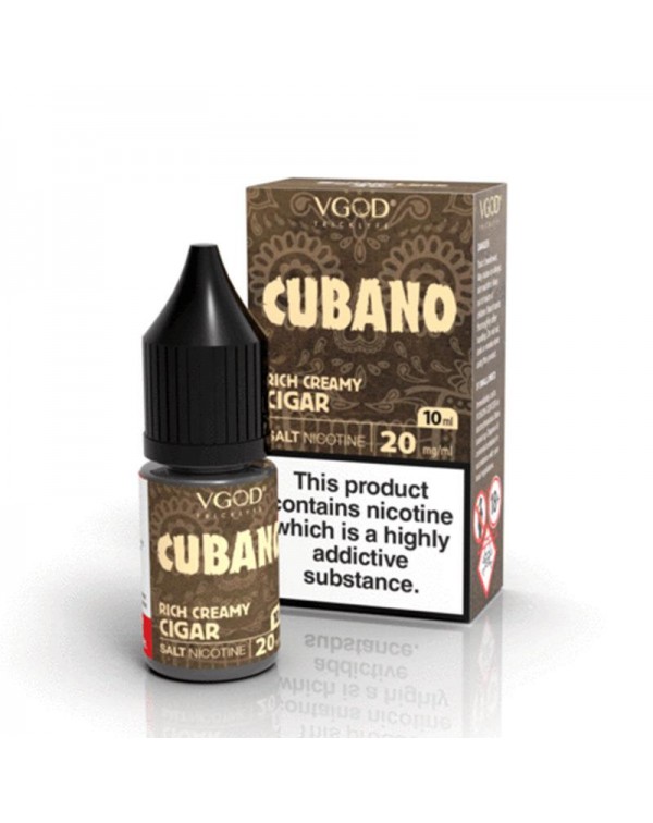 CUBANO NICOTINE SALT E-LIQUID BY VGOD