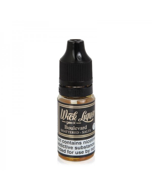 BOULEVARD SHATTERED NICOTINE SALT E-LIQUID BY WICK...