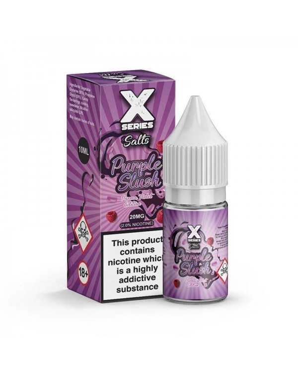 PURPLE SLUSH NICOTINE SALT E-LIQUID BY X SERIES SA...