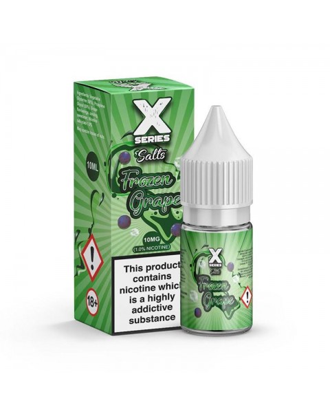 FROZEN GRAPE NICOTINE SALT E-LIQUID BY X SERIES SALTS