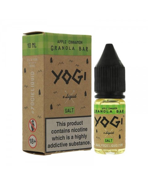 APPLE CINNAMON NICOTINE SALT E-LIQUID BY YOGI E-LIQUIDS