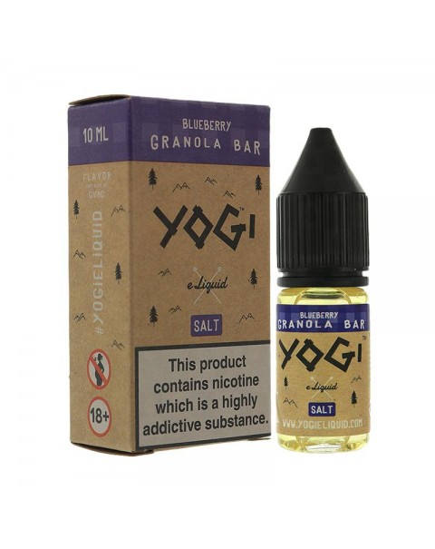 BLUEBERRY NICOTINE SALT E-LIQUID BY YOGI E-LIQUIDS