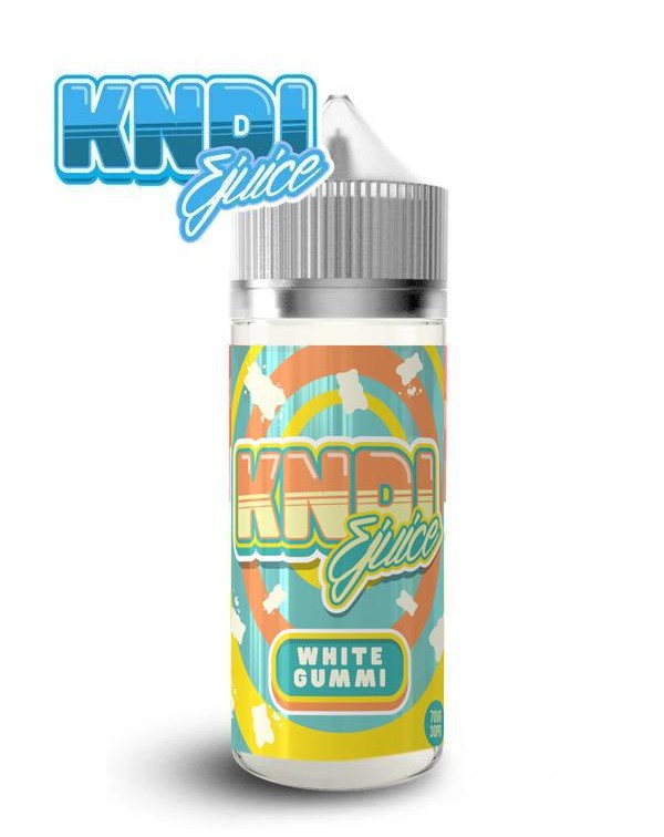 WHITE GUMMI E LIQUID BY KNDI EJUICE 100ML 70VG