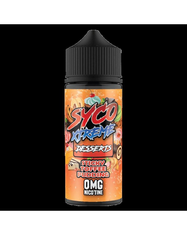 STICKY TOFFEE PUDDING E LIQUID BY SYCO XTREME DESS...